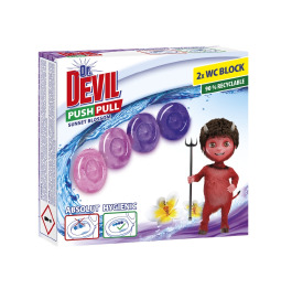 Dr.Devil WC PUSH PULL GEL (2*20г) Sunset Blossom