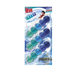 Dr.DEVIL туалетні кульки Полярна Вода 3*35г
