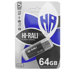 USB  64GB 3.0 Hi-Rali Rocket series черная