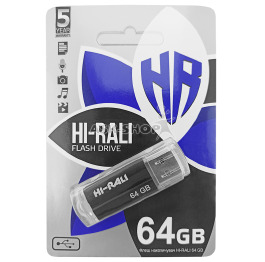 USB  64GB 3.0 Hi-Rali Rocket series черная