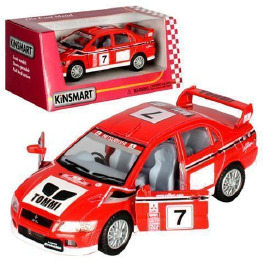Машинка KT5048W Mitsubisi Lancer Evolution VII WRC