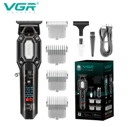 Тример VGR V-900 BLACK, LED display