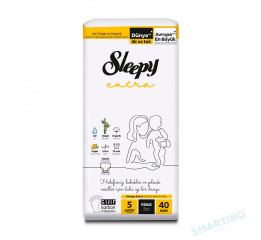 П Трусики SLEEPY 'Extra' Junior-5 (11-18кг) 40шт (4)