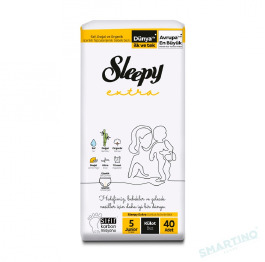П Трусики SLEEPY 'Extra' Junior-5 (11-18кг) 40шт (4)