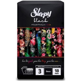 Пр SLEEPY 'Black' Night-3 18шт (12)