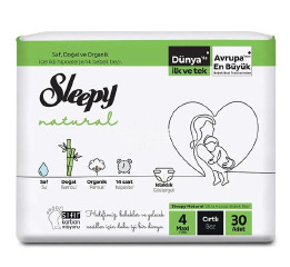 Підгузники SLEEPY 'Sensetive' Maxi-4 (7-14кг) 30шт