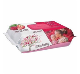 Серв вологі 120 SLEEPY Strawberry (12)