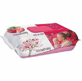 Серв вологі 120 SLEEPY Strawberry (12)