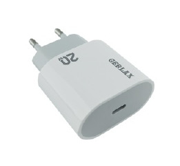 Блочок PD Type-C Gerlax A15S 3A/PD20W в т.у. біл