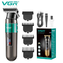 Тример VGR V-929 GREEN, 3 насадки
