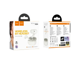 Bluetooth Air Pods Hoco EQ24 білі