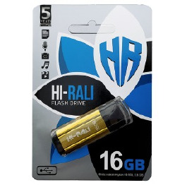 USB  16GB 2.0 Hi-Rali Stark Series зол