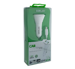 АЗП Micro Gerlax GC-09 3A/2USB біл