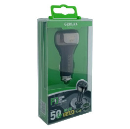 АЗП Type-C блочок Gerlax GC-14S 6.8A/50W/2PD чор