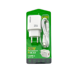 МЗП Type-C Gerlax A18T 1USB/20W біл