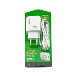 МЗП Type-C Gerlax A18T 1USB/20W біл