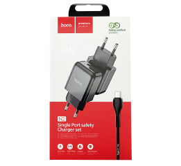МЗП Type-C Hoco N2 2.1A/1USB чор