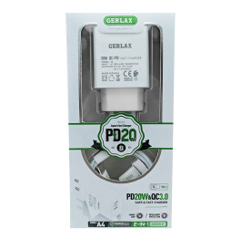 МЗП Type-C to Type-C Gerlax A4T PD20W біл