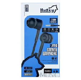 Навушники Husky J115 ткан 1,3м чор