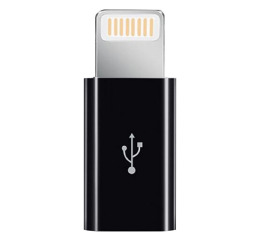 Перехідник з Micro на iPhone чор