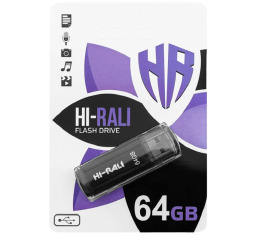 USB  64GB 2.0 Hi-Rali Stark Series чор
