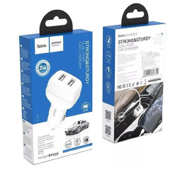 АЗП блочок USB Hoco Z36 2.4A/2USB біл 741423