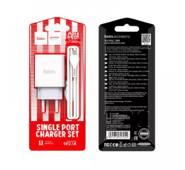МЗП Micro Hoco C81A 2.1A/1USB біл 741443