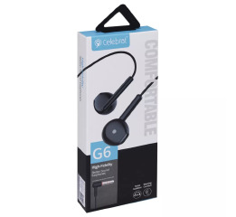 Навушники Celebrat G6-Black 734130