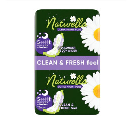 Пр NATURELLA Ультра Camomile Нічні Плюс Quatro 24шт (8)
