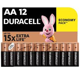 .Батарейка 'Duracell' LR6 (12шт)УП