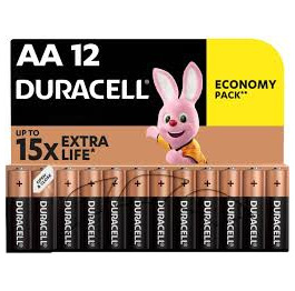.Батарейка 'Duracell' LR6 (12шт)УП