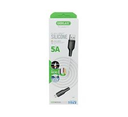 Кабель Micro Gerlax D7VB 5А/OD3.8 силік чор