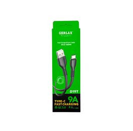 Кабель Type-C Gerlax D19T 9A/QC3.0 чор