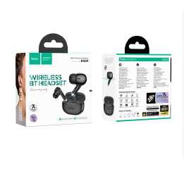 Bluetooth Air Pods Hoco EQ24 чор