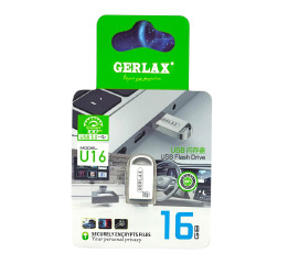 USB  16GB 3.0 Gerlax U16 metal Series сталева (коротка)