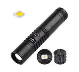 Ліхтар S2304GT, 1x18650/3xAAA, Power Bank,Type-C, zoom