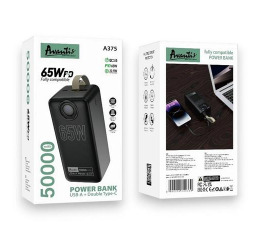 Павербанк  50000 Avantis A375 1USB/22.5W/PD22.5W/PD65W