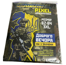 Дощовик PIXEL на кнопках р 62-64 3XL 70мкм (50)