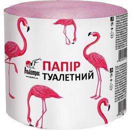 .Туал папір 'Рожевий Фламінго' 8шт