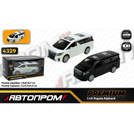 Машина АВТОПРОМ 4329 Toyota Alphard