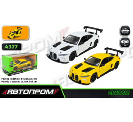 Машина АВТОПРОМ 4377 BMW M4 GT3