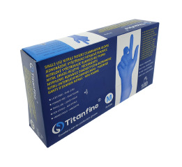 Рукавички ніт Titanfine чор M 50пар (10)