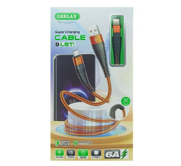 Кабель Type-C Gerlax L5T 6A/OD3.8/ ткан пом