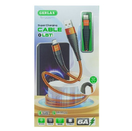 Кабель Type-C Gerlax L5T 6A/OD3.8/ ткан пом