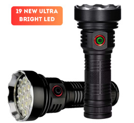 Ліхтар W5201-1-19 ULTRA BRIGHT LED, 1x18650, индикація заряда, Type-C