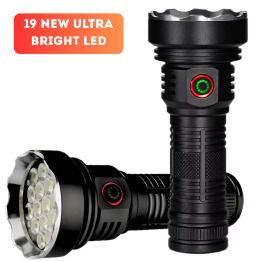 Ліхтар W5201-1-19 ULTRA BRIGHT LED, 1x18650, индикація заряда, Type-C