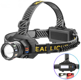 Ліхтар налобний BL-T701C-TG, 2x18650, ЗП Type-C, zoom