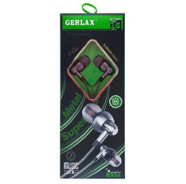 Навушники Gerlax GE-16 metall сір