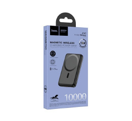 Павербанк  10000 Hoco J141 MagSafe 2A/PD20W (input Type-C 18W) чор