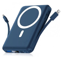 Павербанк  10000 Yiisonger KT-D011,22.5W,MagSafe18W син (790714)